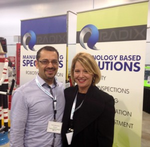 WEtech's Chair of the Board of Directors, Frank Abbrusseze, and CEO/President attend Radix Inc. Open House and Technology Showcase May 2nd, 2014.