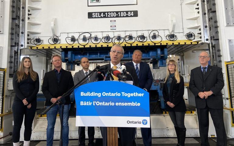 Ontario Supporting Job Creation in Windsor-Essex County