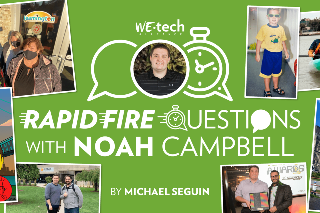 Rapid-Fire Questions with Noah Campbell