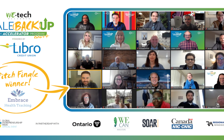 Embrace Health Tracking Wins $15,000 Scale(Back)UP Prize as part of Global Entrepreneurship Week Celebrations