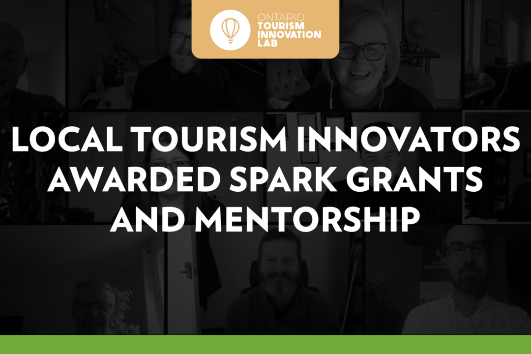 Local Tourism Innovators Awarded “Spark” Grants and Mentorship
