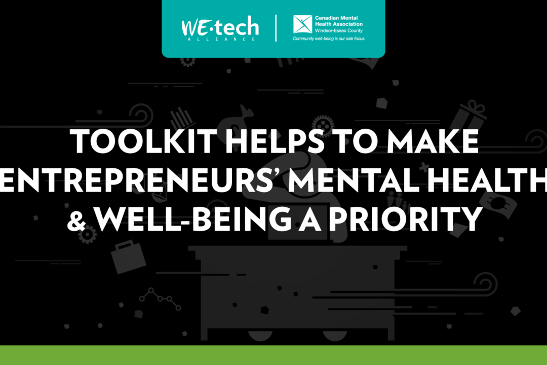 Toolkit Helps to Make Entrepreneurs’ Mental Health & Well-Being a Priority