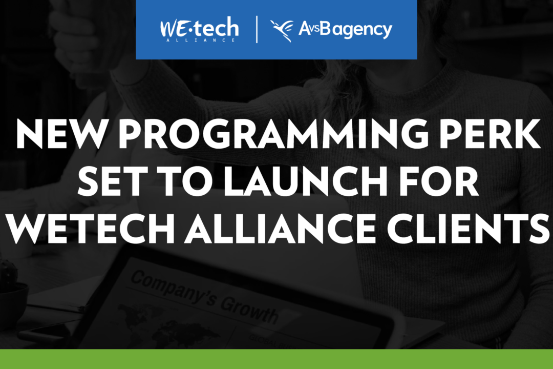 New Programming Perk Set to Launch for WEtech Clients