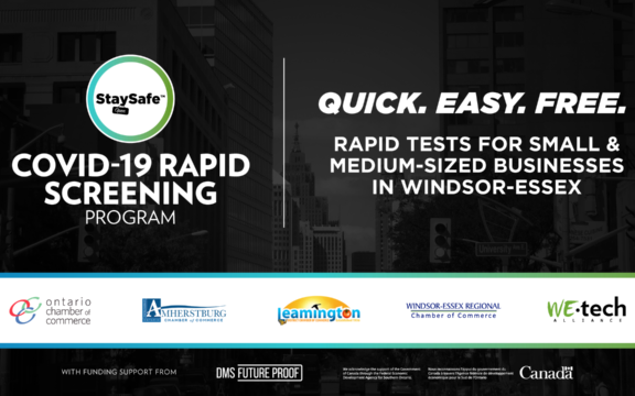 COVID-19 Rapid Screening Program Has Launched in Windsor-Essex