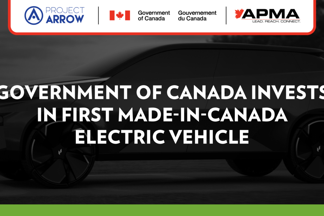 Government of Canada invests in first made-in-Canada electric vehicle