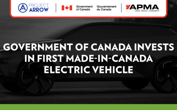 Government of Canada invests in first made-in-Canada electric vehicle