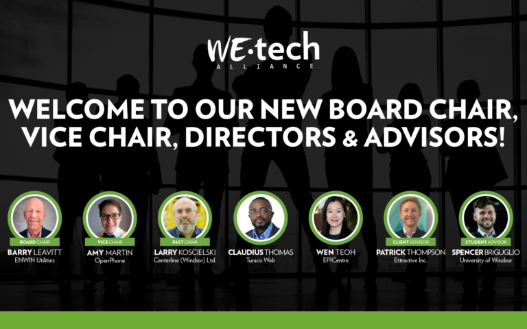 WEtech Alliance Welcomes New Board Chair, Vice Chair, Directors and Advisors