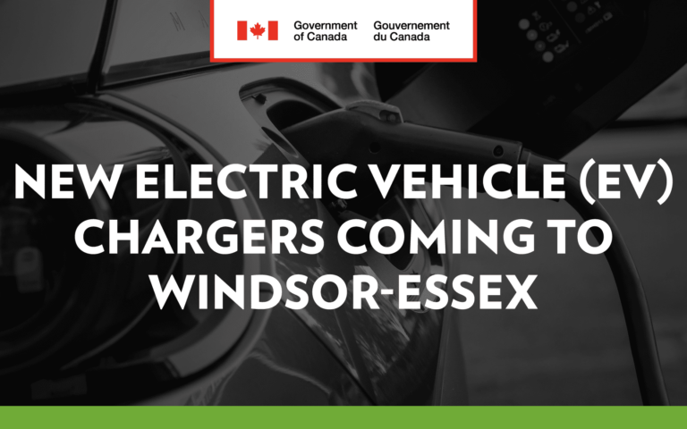 New Electric Vehicle (EV) Chargers Coming to Windsor-Essex