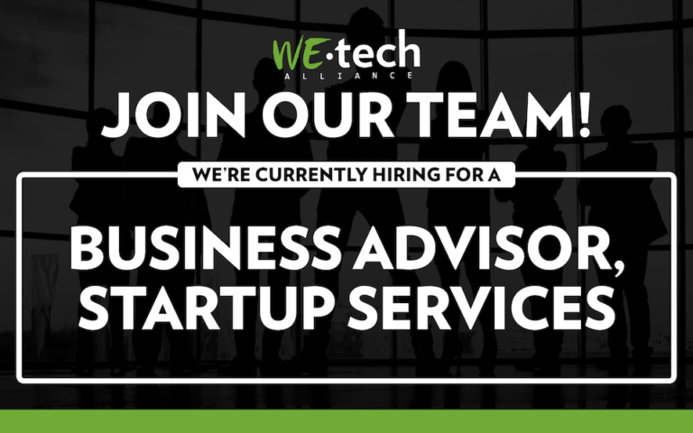 NOW HIRING: Business Advisor, Startup Services (2-Year Contract)