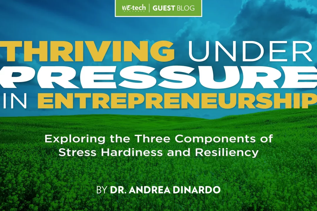 Thriving Under Pressure in Entrepreneurship