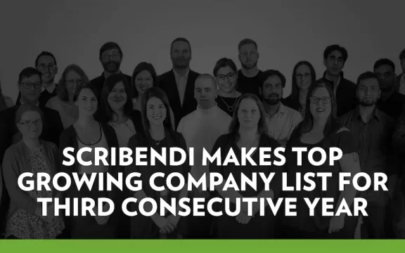 Scribendi Makes Top Growing Company List for Third Consecutive Year