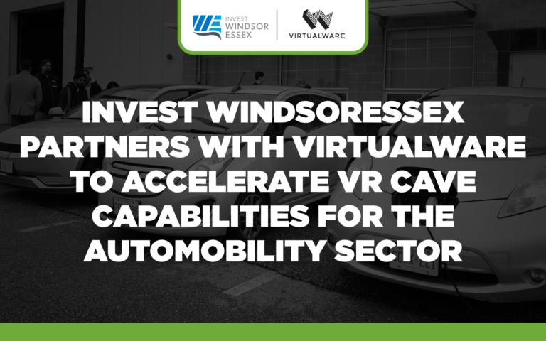 Invest WindsorEssex partners with Virtualware to accelerate VR CAVE capabilities for the automobility sector