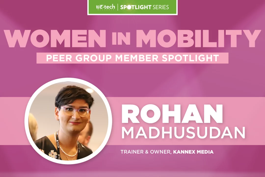 Women in Mobility Spotlight: Rohan Madhusudan