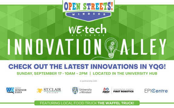 Local Tech Community to Host “Innovation Alley” at Open Streets Windsor