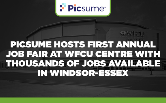 Picsume hosts first annual job fair at WFCU Centre with thousands of jobs available in Windsor-Essex
