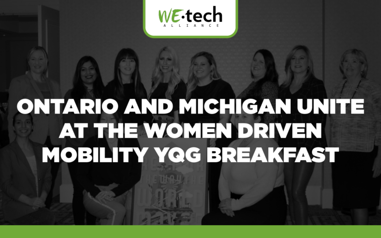 Ontario and Michigan Unite at the Women Driven Mobility YQG Breakfast
