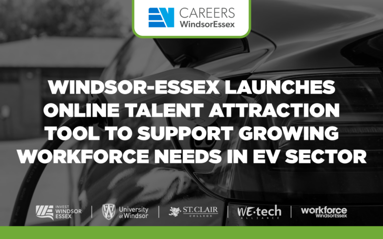 Windsor-Essex launches online talent attraction tool to support growing workforce needs in EV sector