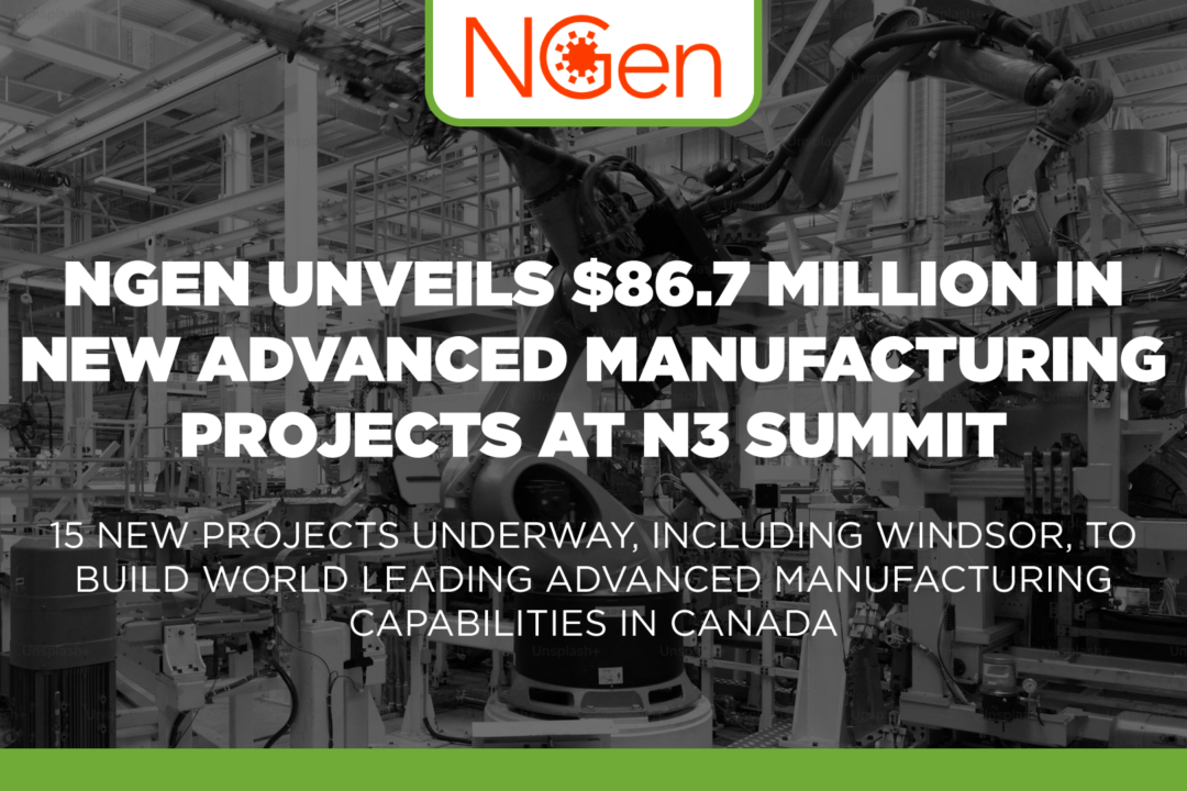 NGen Unveils $86.7 Million in New Advanced Manufacturing Projects at N3 Summit