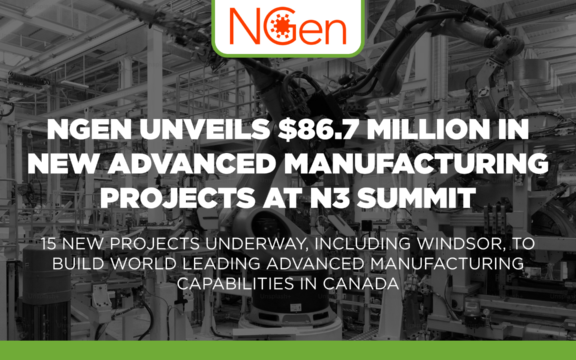 NGen Unveils $86.7 Million in New Advanced Manufacturing Projects at N3 Summit