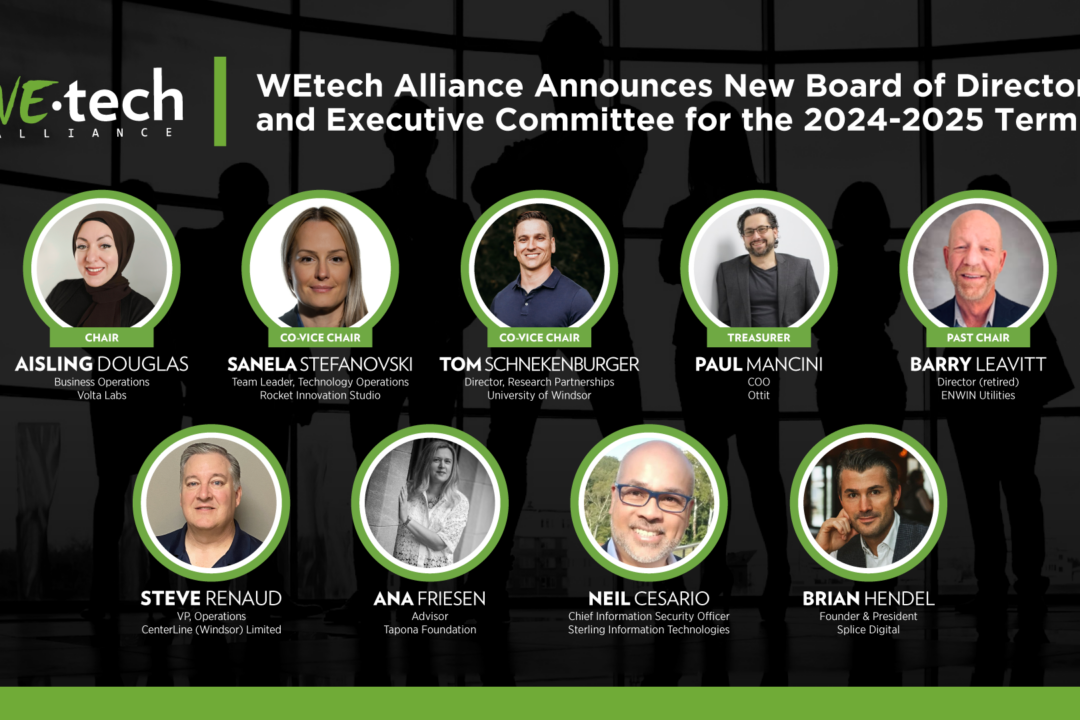 WEtech Alliance Announces New Board of Directors and Executive Committee for 2024-2025