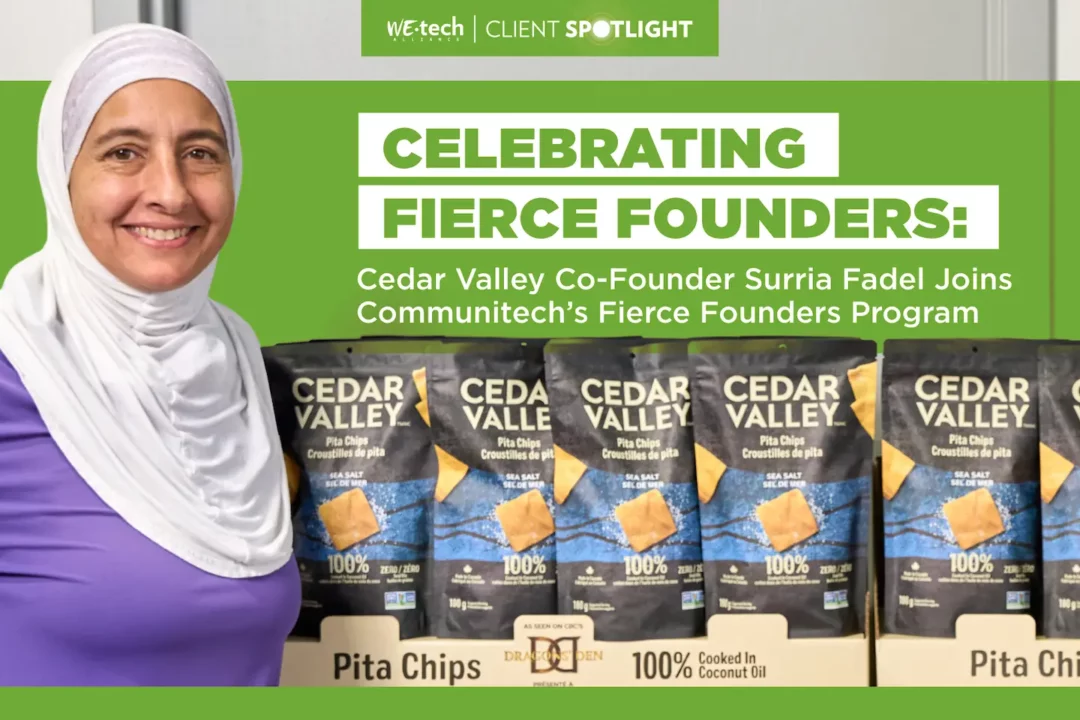 Celebrating Fierce Founders: Cedar Valley Co-Founder Surria Fadel Joins Communitech’s Fierce Founders Program