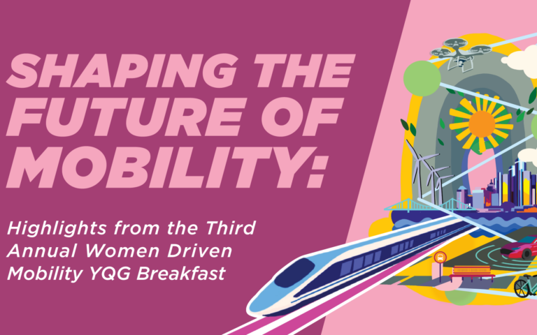 Shaping the Future of Mobility: Highlights from the Women-Driven Mobility YQG Breakfast