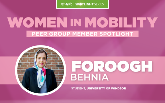 Women in Mobility Spotlight: Foroogh Behnia