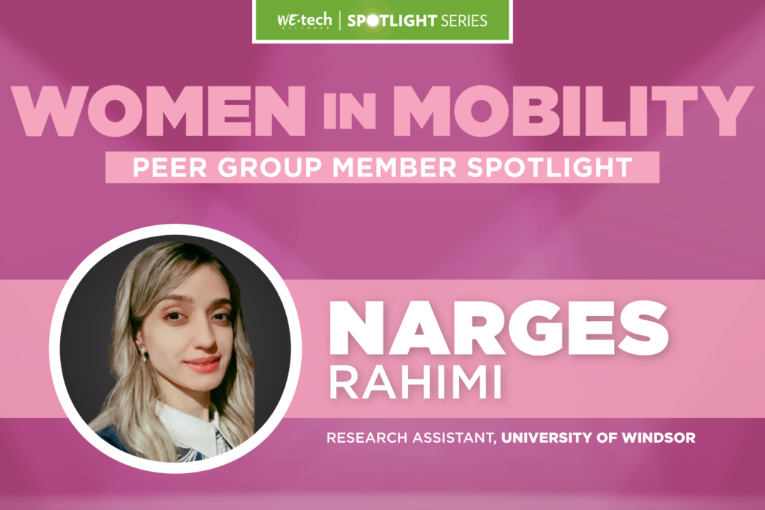Women in Mobility Spotlight: Narges Rahimi