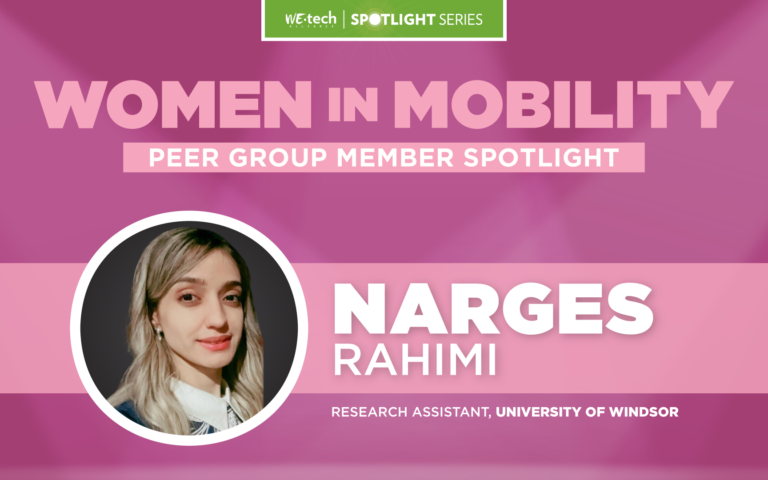 Women in Mobility Spotlight: Narges Rahimi