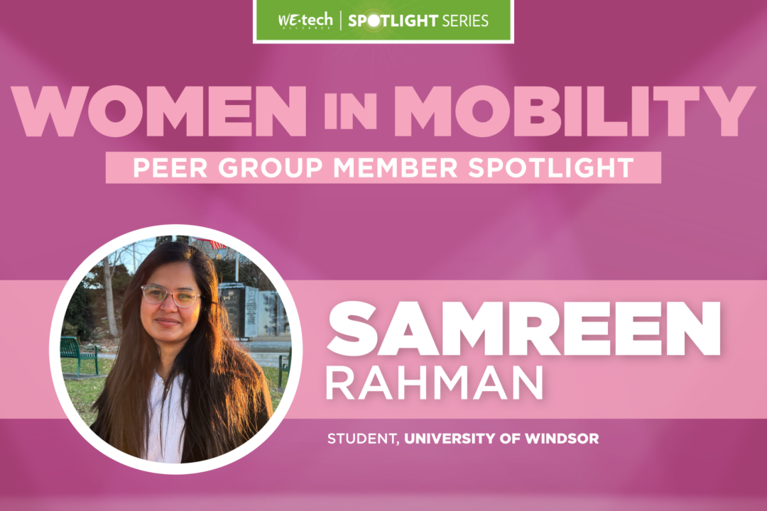 Women in Mobility Spotlight: Samreen Rahman