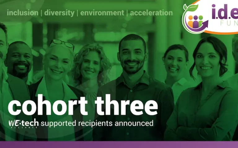 WEtech Alliance provides 12 companies with $240,000 through Cohort 3 of Government of Canada-funded i.d.e.a. Fund™