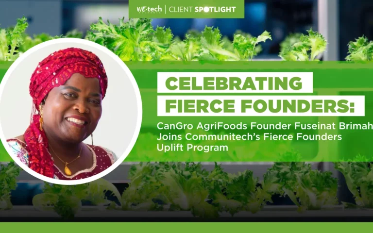 Celebrating Fierce Founders: CanGro AgriFoods Founder Fuseinat Brimah Joins Communitech’s Fierce Founders Uplift Program