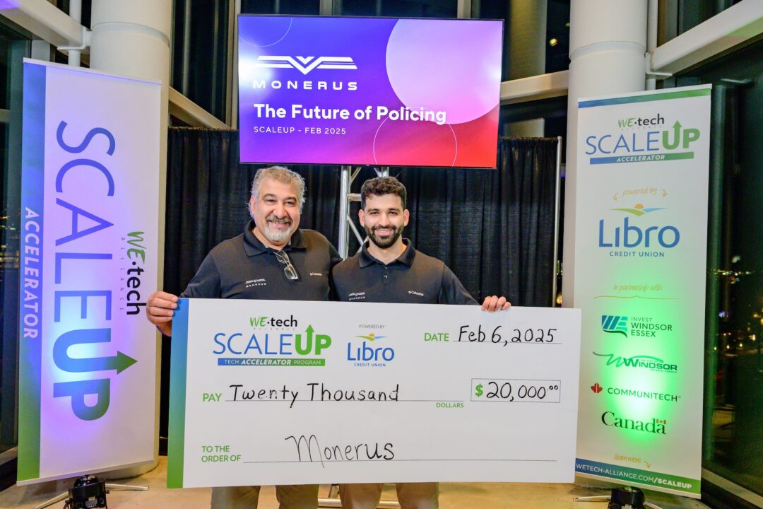 Monerus Wins $20,000 ScaleUP Cohort 8 Top Prize