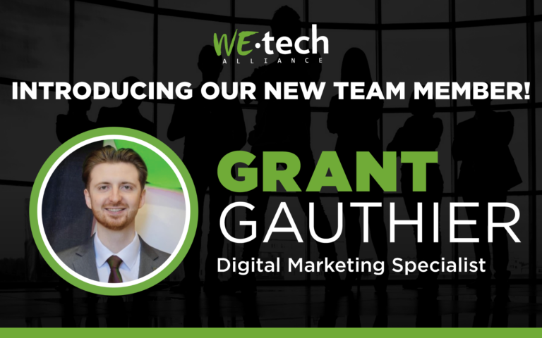 WEtech Welcomes Grant Gauthier to the Team