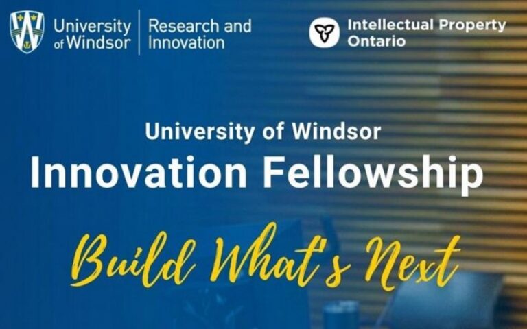 University of Windsor launches Innovation Fellowship with $12,000 in funding per participant