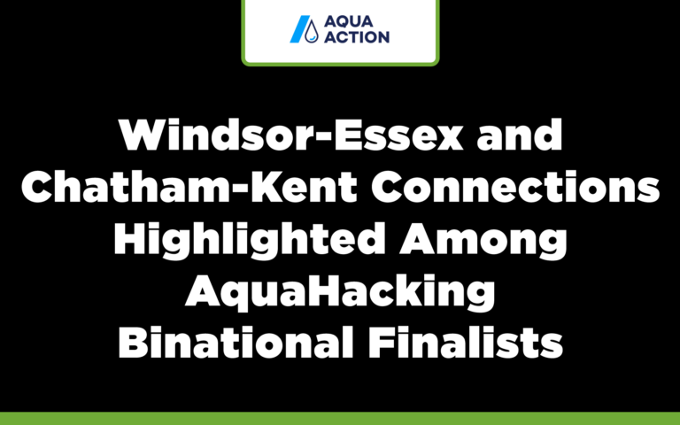 Windsor-Essex and Chatham-Kent Connections Highlighted Among AquaHacking Binational Finalists
