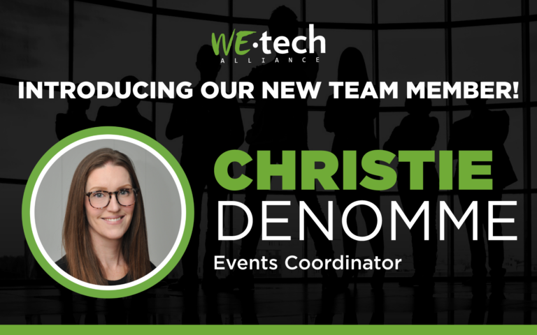 WEtech Welcomes Christie Denomme to the Team