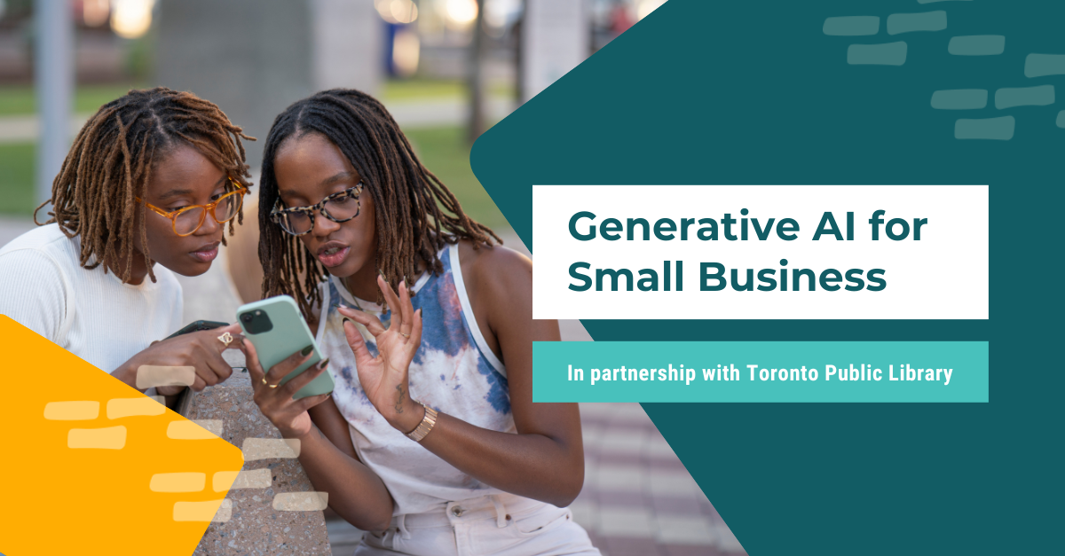 Generative Session Generative AI for Small Business (virtual)